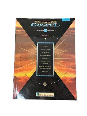 Ultimate Gospel Songbook 100 Songs of Devotion Piano Vocal Guitar Hal Leonard